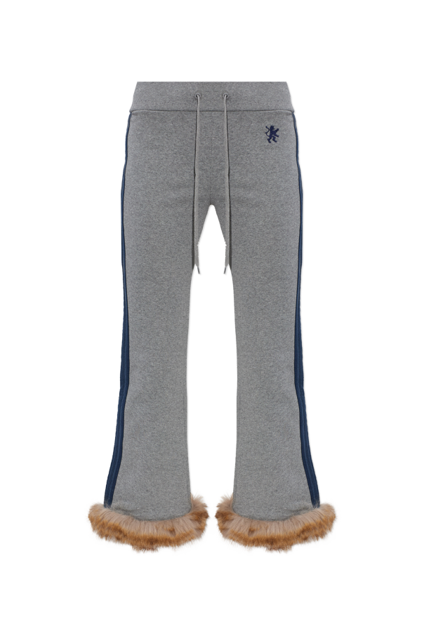 Balenciaga Sweatpants finished with faux fur