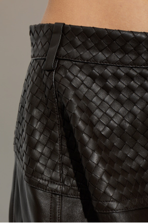 Bottega Veneta Pantalones de cuero