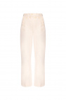 Tory Burch cream High-waisted jeans