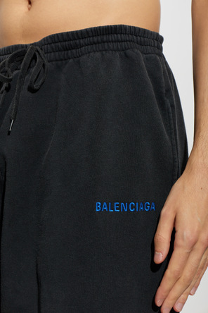 Balenciaga Spodnie dresowe z szerokimi nogawkami