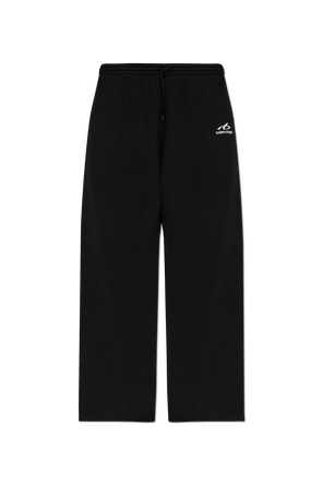 Wide-leg sweatpants