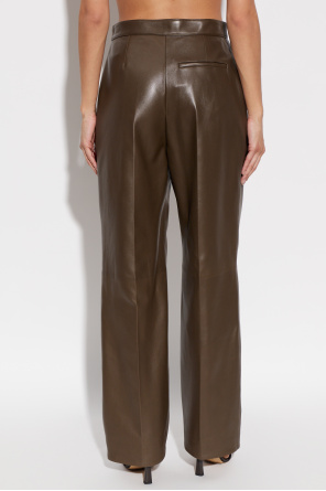 Bottega Veneta Skórzane spodnie