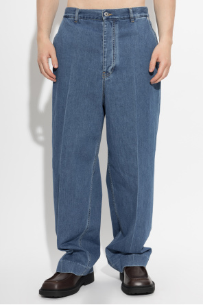 Bottega Veneta Jeansy z szerokimi nogawkami