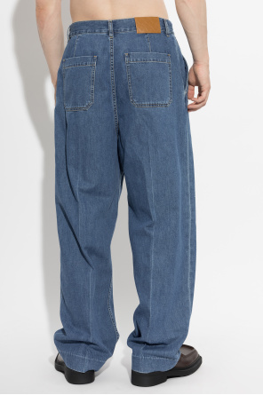 Bottega Veneta Jeansy z szerokimi nogawkami