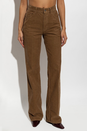 Saint Laurent Manšestrové nohavice