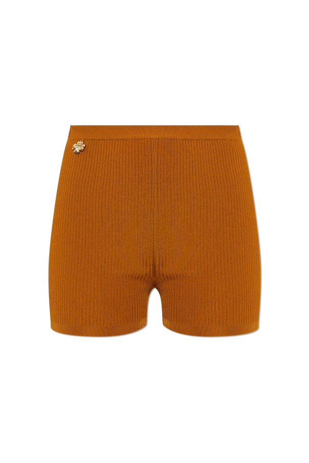 Shorts with appliqué od Saint Laurent