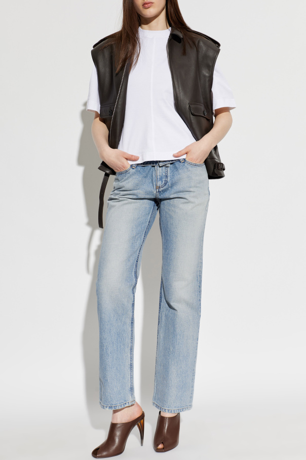 Alexander McQueen Jeans with belt