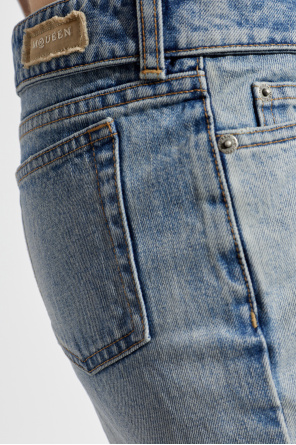 Alexander McQueen Jeans with belt