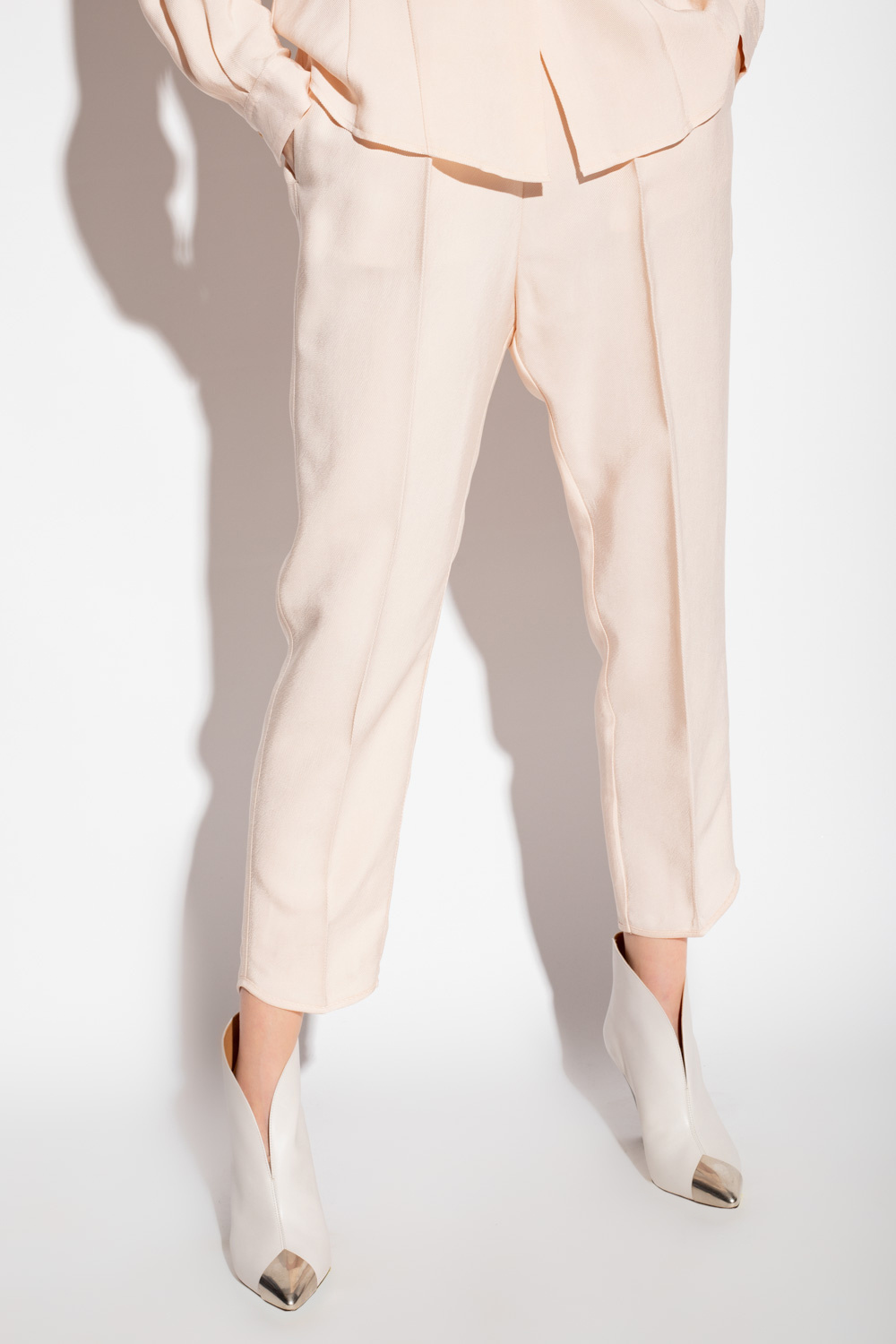 forte_forte Pleat-front trousers