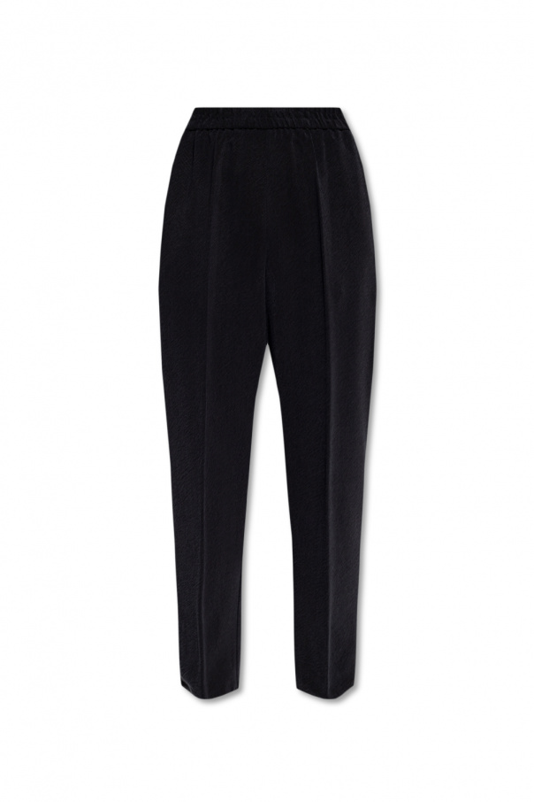 forte_forte Pleat-front Azul trousers