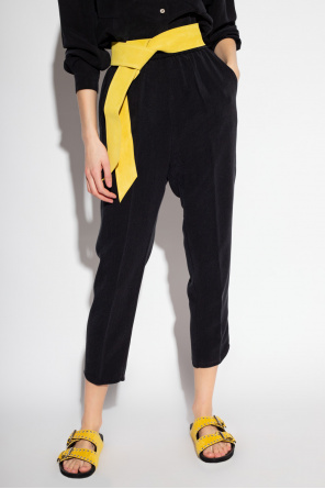 forte_forte Pleat-front sea trousers