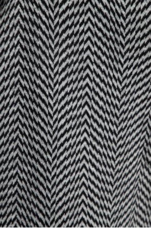Emporio Armani trousers Armani with herringbone pattern
