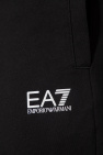Emporio Armani slim-fit striped shirt Sweatpants with logo