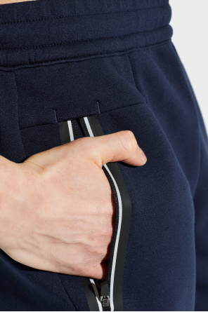 EA7 Emporio Armani Sweatpants with logo patch