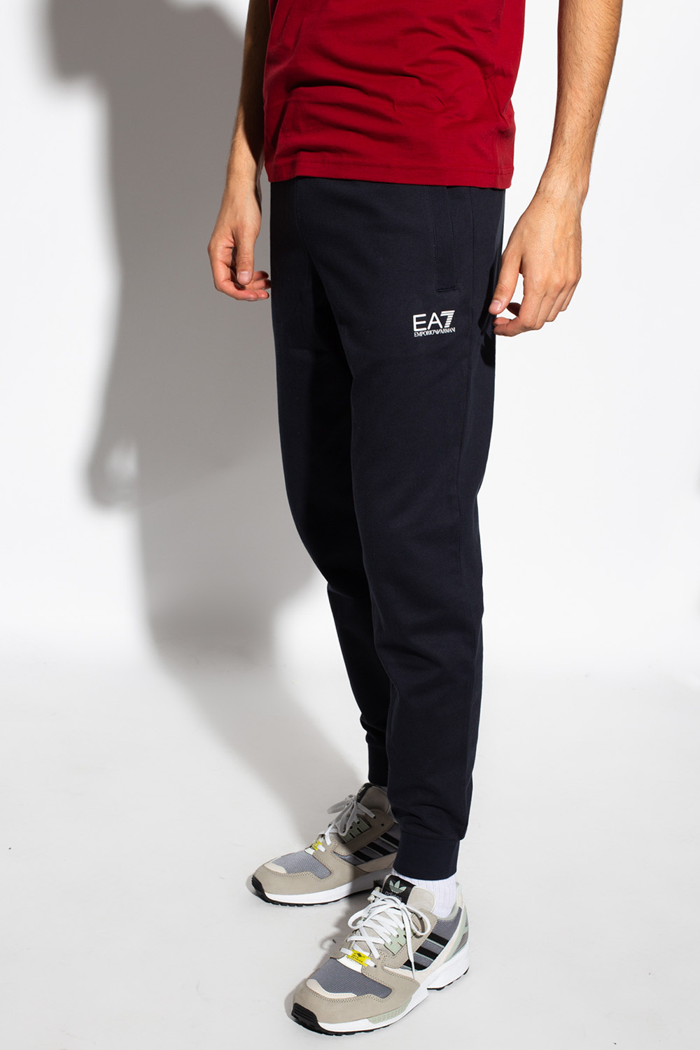 Emporio Armani tailored bermuda shorts Sweatpants with logo