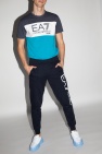 EA7 Emporio Armani NAVY BLUE Sweatpants with logo