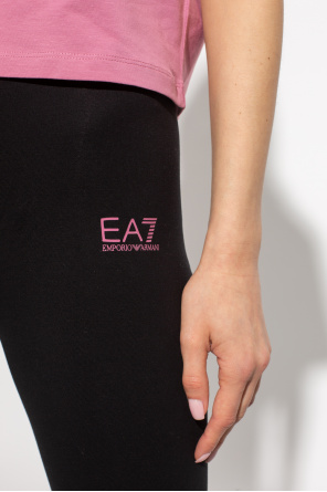 EA7 Emporio armani puffer Leggings with logo