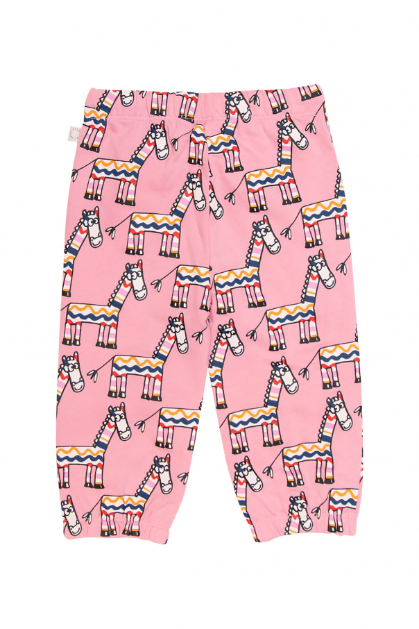 Stella BG202180G McCartney Kids Printed sweatpants