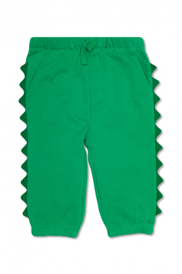 Stella McCartney Kids Trousers with animal motif