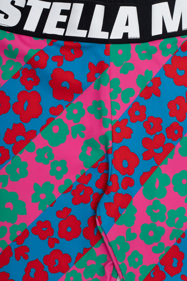 Stella McCartney Kids Leggings with floral pattern