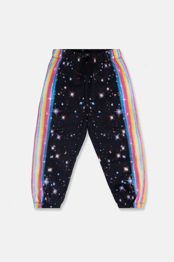 Stella McCartney Kids Sweatpants with cosmos