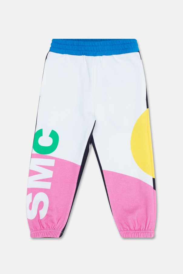 stella midja McCartney Kids Sweatpants with logo