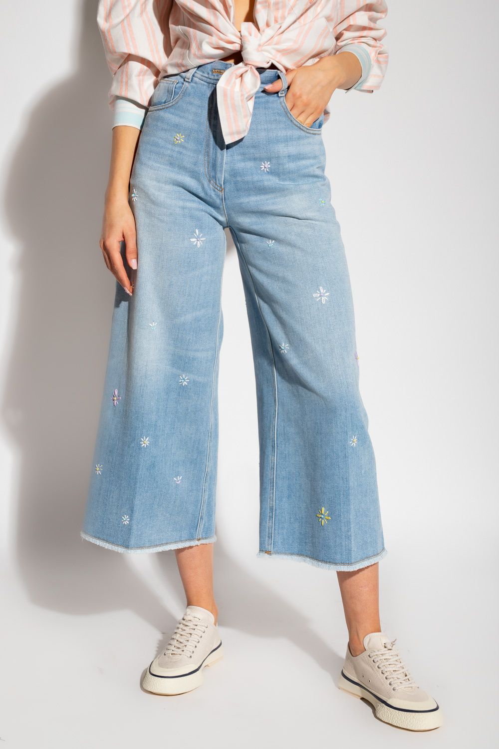 forte_forte Embroidered jeans