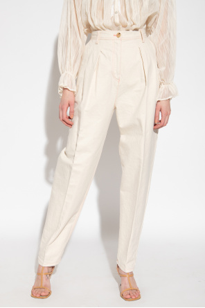 forte_forte Loose-fitting trousers