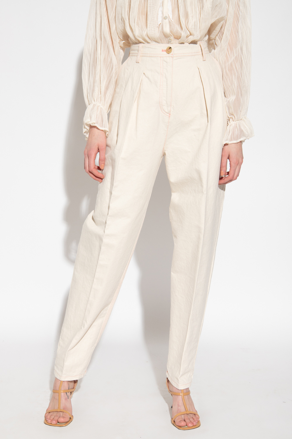 forte_forte Loose-fitting trousers