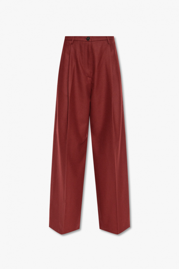 forte_forte midi trousers with wide legs