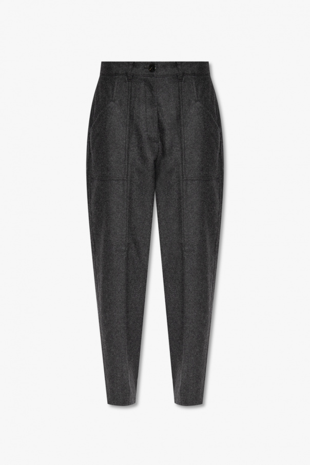 forte_forte High-waisted Jean trousers