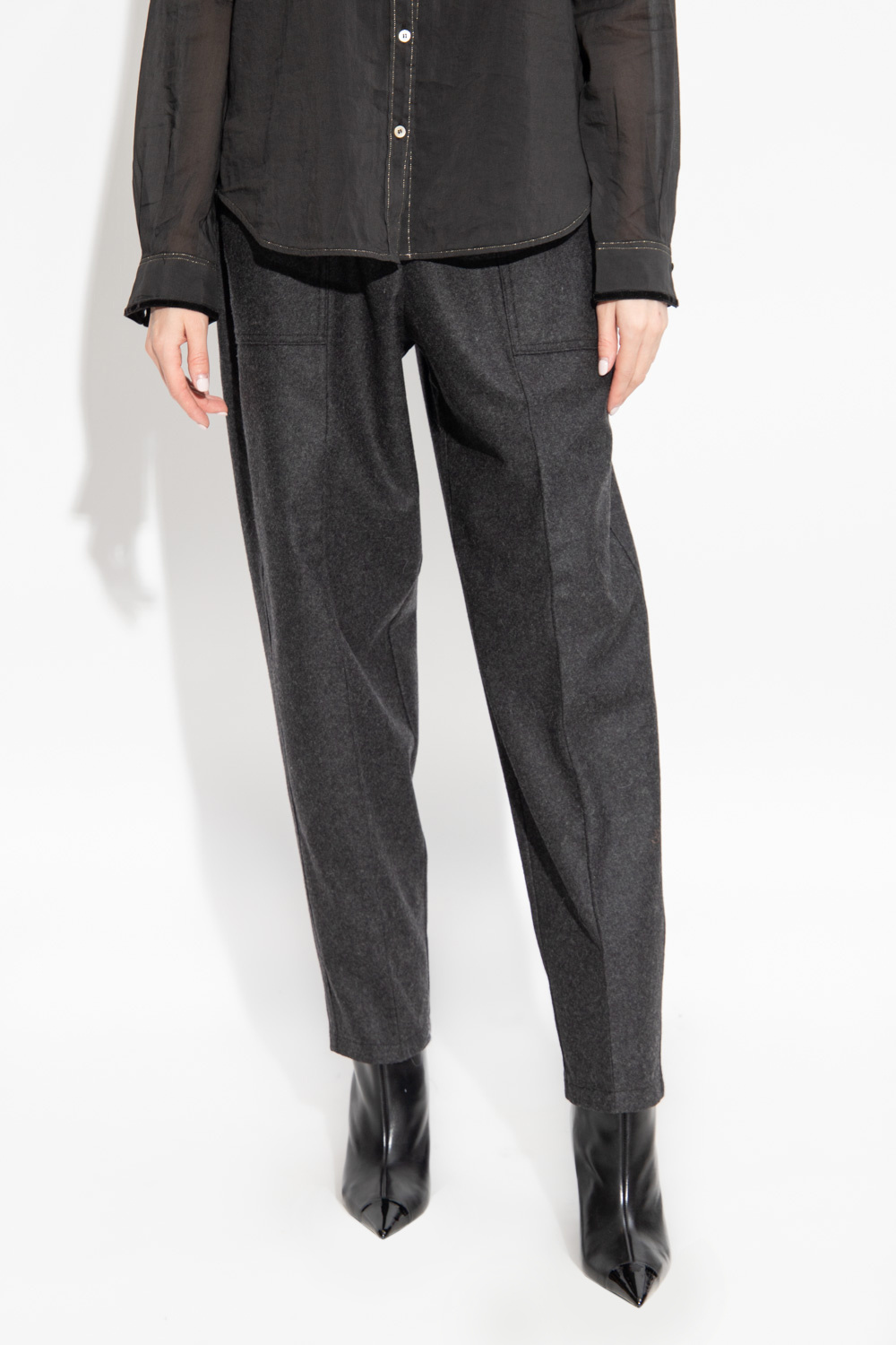 forte_forte High-waisted trousers