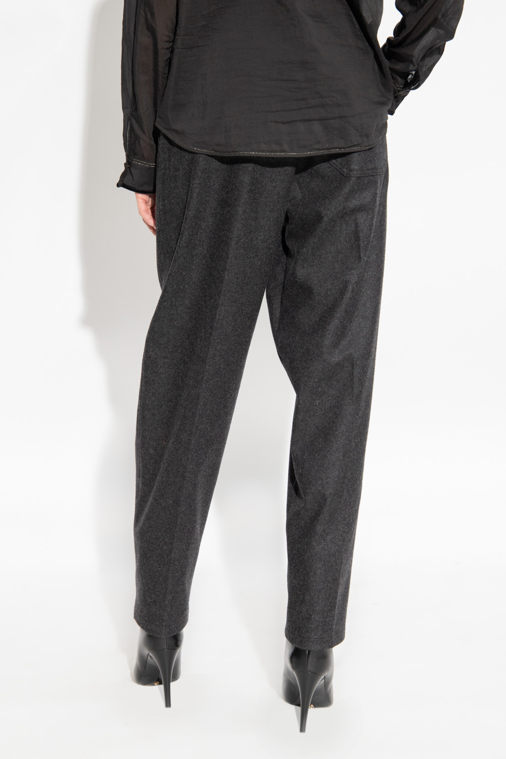 forte_forte High-waisted trousers