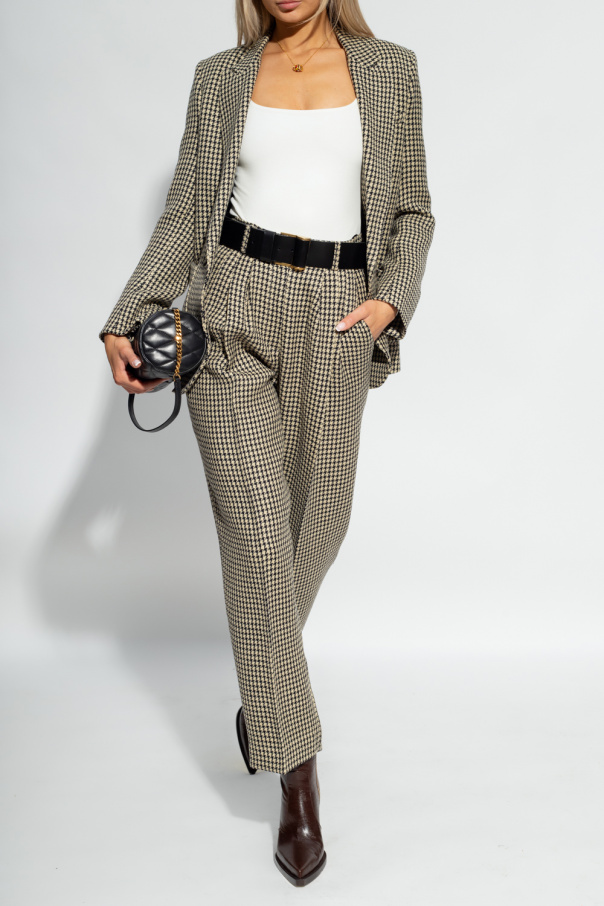 forte_forte Houndstooth trousers
