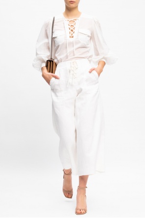 High-waisted trousers od Zimmermann