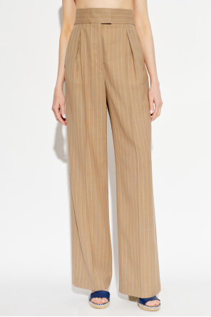 Valentino Garavani Wool trousers with pleats