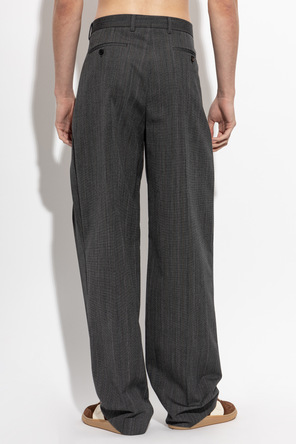 Valentino Garavani Wool pleated trousers
