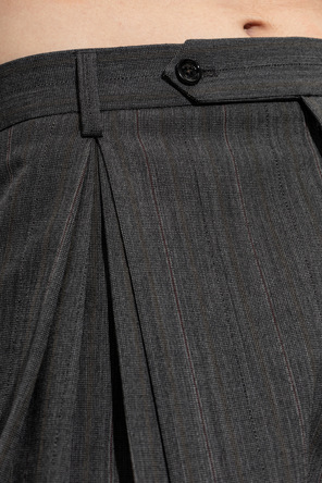Valentino Garavani Wool pleated trousers