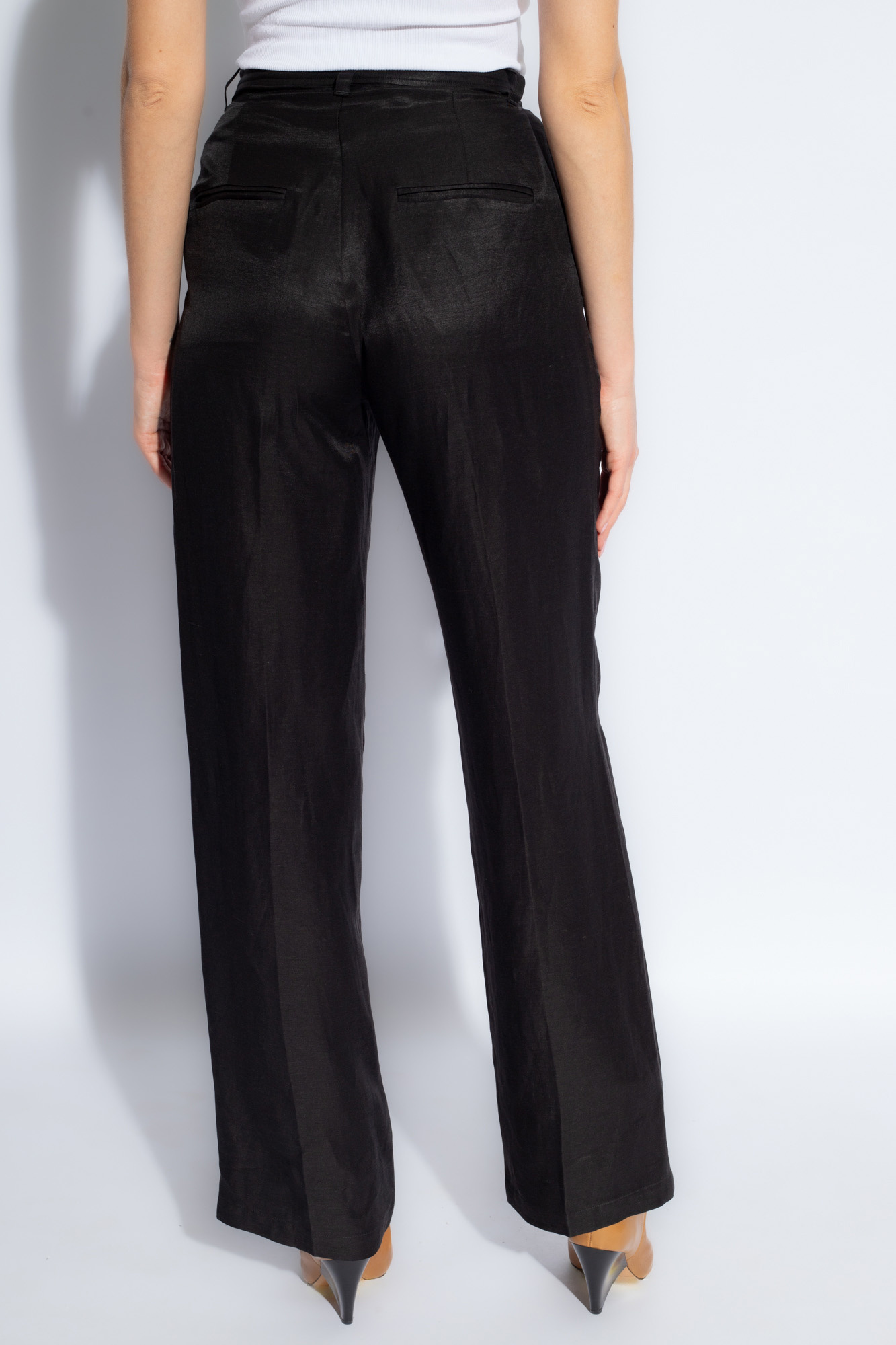 Anine Bing ‘Carrie’ high-waisted trousers