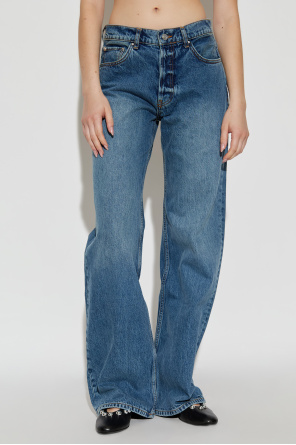 Anine Bing Jeansy  z nogawkami o prostym kroju