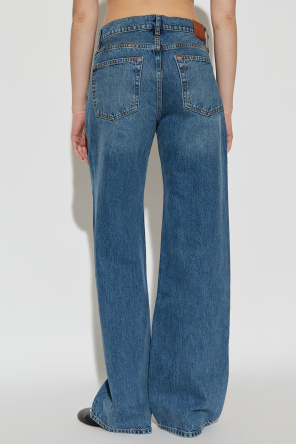 Anine Bing Jeansy  z nogawkami o prostym kroju