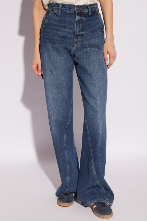 Anine Bing Jeansy typu ‘wide leg’