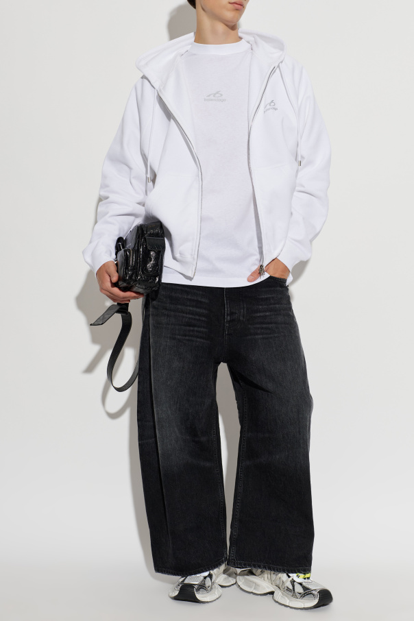Balenciaga Jeans mit weiten Beinen