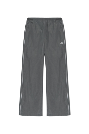 Wide-leg sweatpants