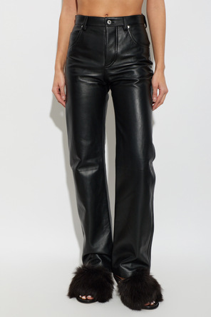 Bottega Veneta Pantalones de cuero
