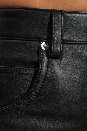 Bottega Veneta Pantalones de cuero