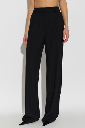 Saint Laurent Wool trousers with crease