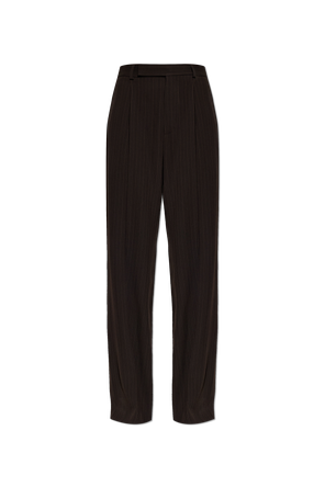 Pinstripe trousers
