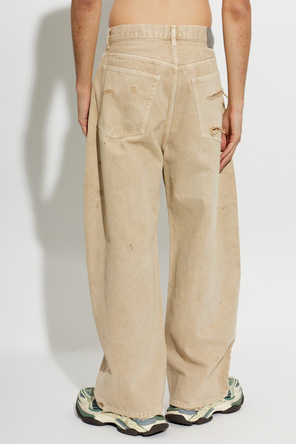 Balenciaga Vintage-Effect Jeans