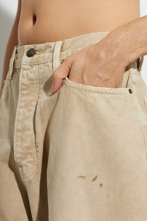 Balenciaga Vintage-Effect Jeans